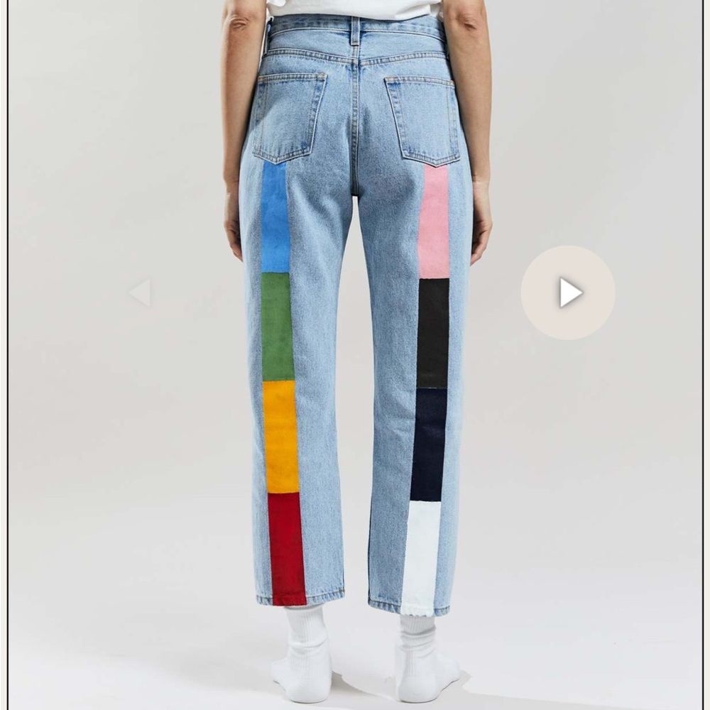 NWT Still Here Rainbow Tate Jeans